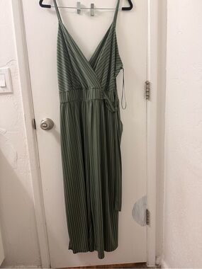 rib knit midi dress Women's Knit Ribbed Midi Dress L / Brown main image 0
